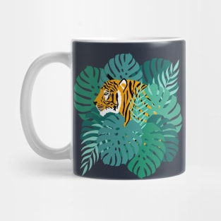 Jungle Tiger - Velvet Jade Mug